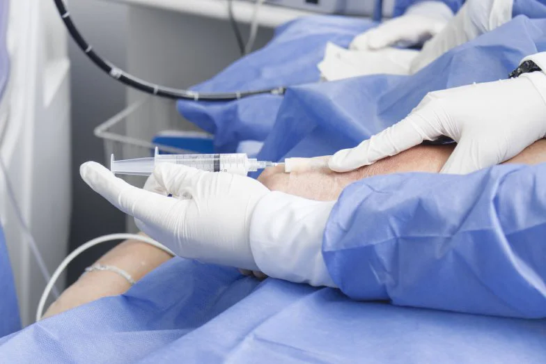 Procedimiento de endoscopia con sedación