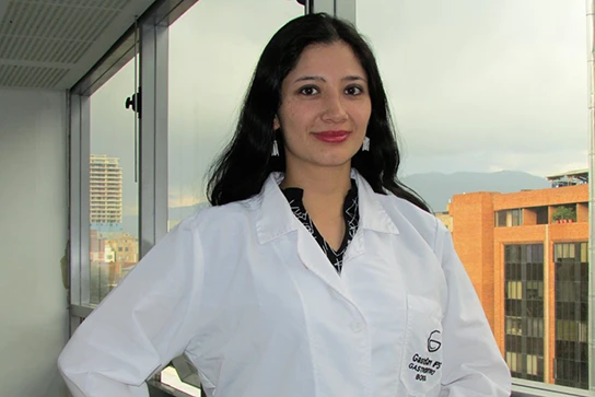 Tatiana Amado, Anestesióloga Bogotá