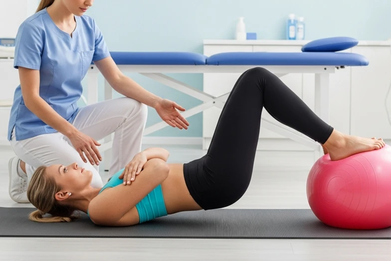 Entrenamiento de Kegel con fisioterapeuta Entrenamiento de ejercicios de Kegel con fisioterapeuta para rehabilitación piso pélvico
