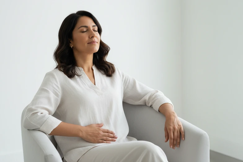 Mujer recuperó calidad vida enfermedades psicosomáticas gastrointestinales tranquilidad digestiva tratamiento integral